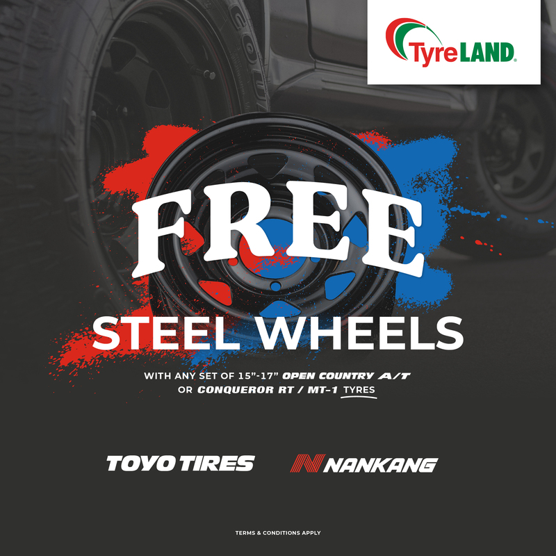 Toyo Tires / Nankang Steel Wheel Promo